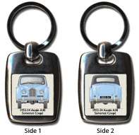 Austin A40 Somerset Coupe 1952-54 Keyring 5